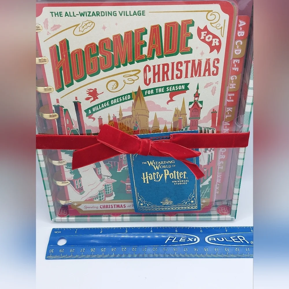 2024 Universal Studios Harry‎ Potter Hogsmeade For Christmas Journal Planner Set